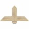 Ekena Millwork Eugene Rough Sawn Timber Gable Bracket, Douglas Fir, 36"W x 19"H x 6"D x 6"F, 13/12 Pitch GBW036X19X0606EUG00RDF - alternate 1